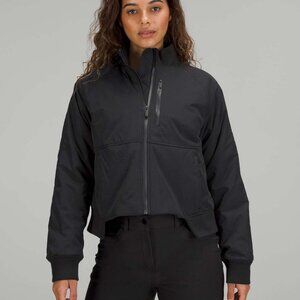Lululemon Short Insulated Bomber Jacket in Black